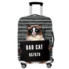 3D Cat Luggage Protection Cover